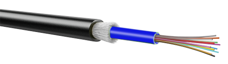 cabo fibra óptica loose tube